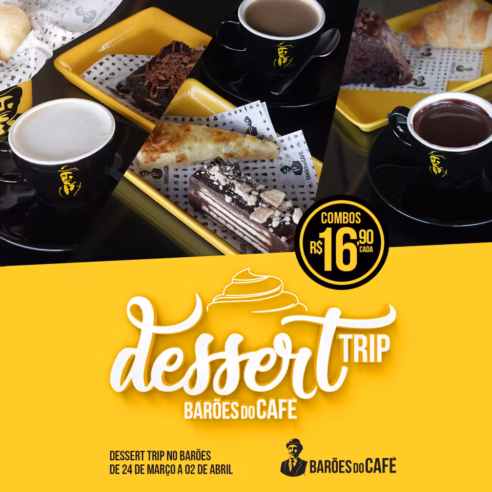 Dessert trip card