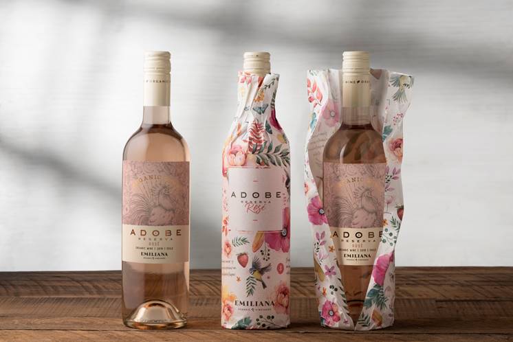 Vinho rose sustentavel e organico para o verao