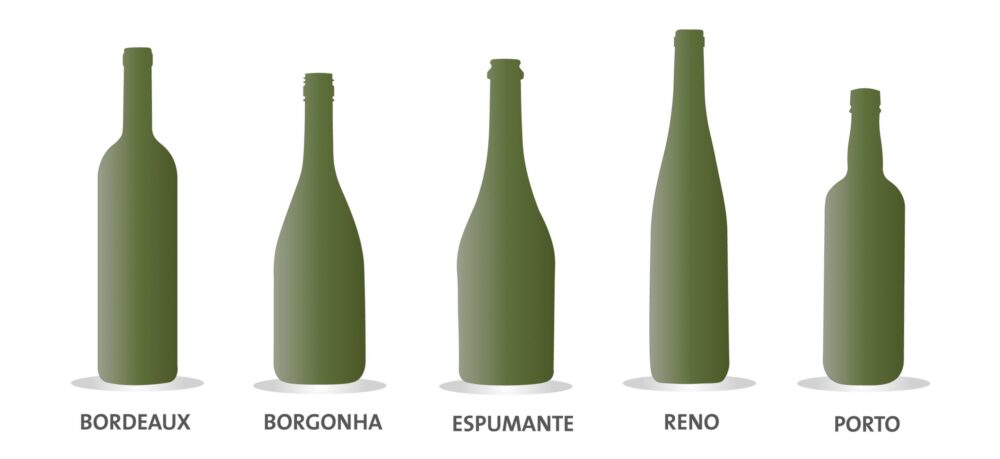 Conheca cada tipo de garrafa para vinhos e espumantes