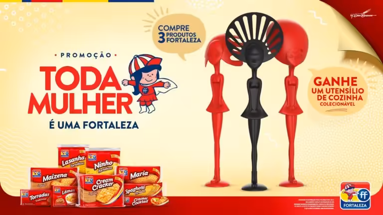 Promocao toda mulher e uma fortaleza distribui utensilios de cozinha no nordeste