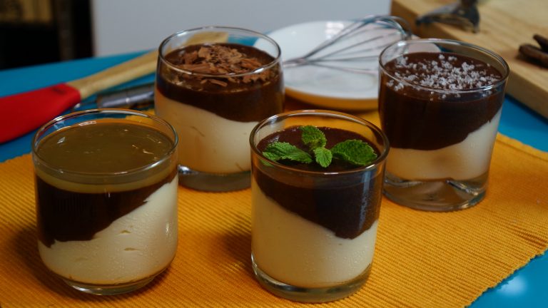 Aprenda uma mousse trufada de maracuja
