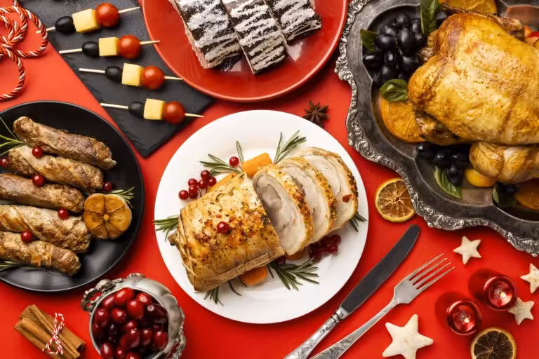 deliciosa-composicao-de-comida-de-natal