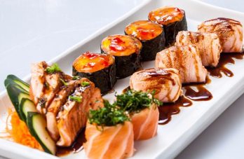 Restaurante é especializado em sushis